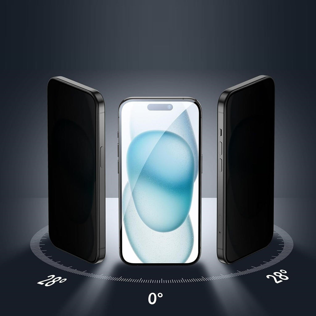 iPhone 17 Privacy Screen Protector - Easy Apply Tempered Glass| ZeroDamage