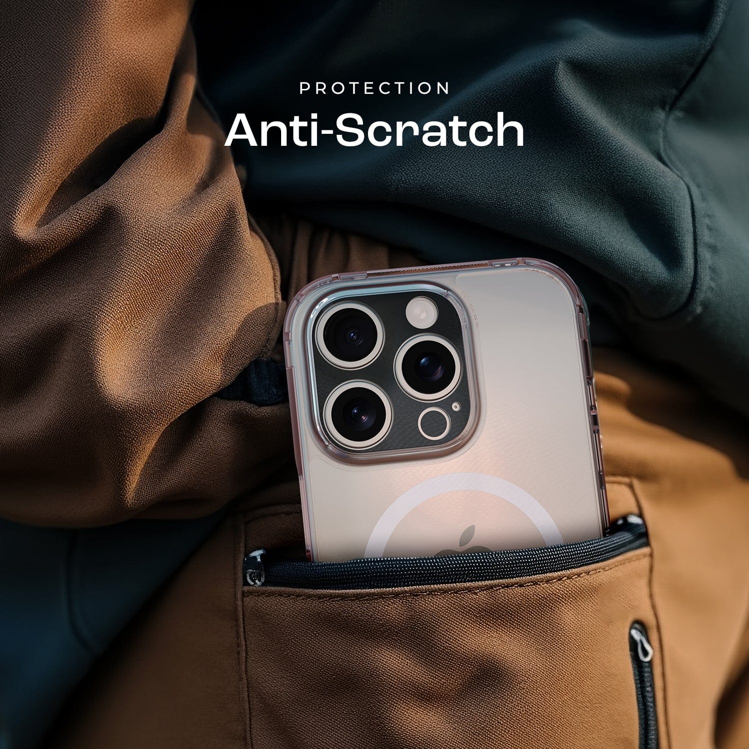 iPhone 16 Pro Max Clear Case & Screen Protector Kit - Rugged Protection, MagSafe | Classic Series