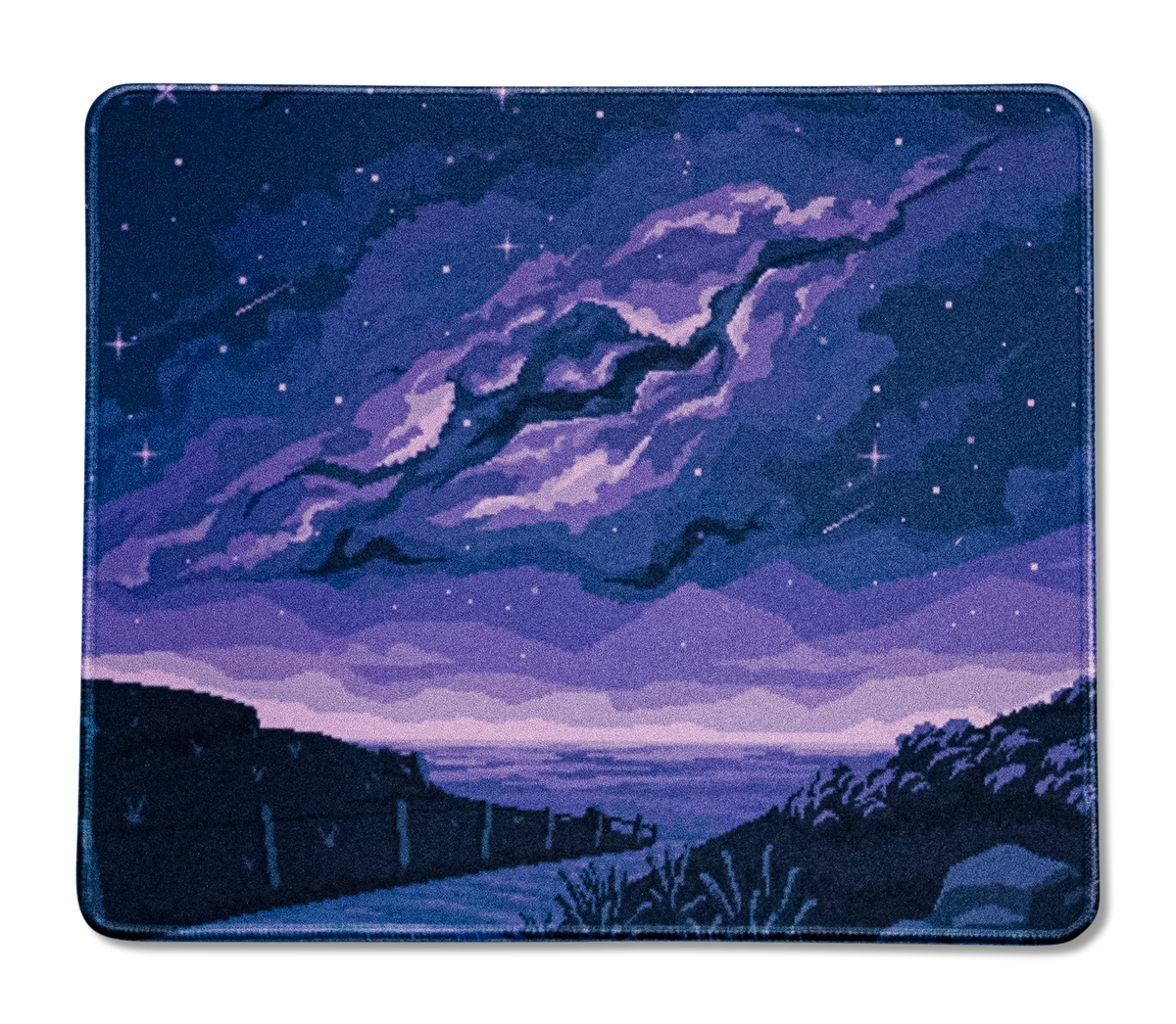 Pixel Comet V2 Desk Mat